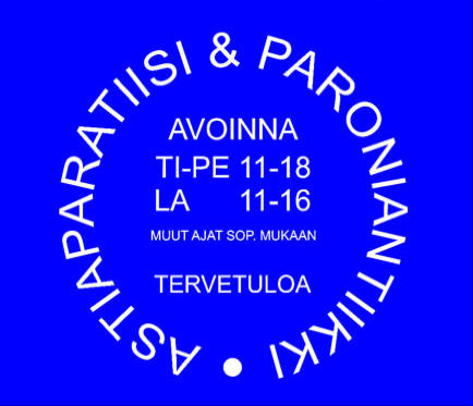 astiaparatiisi aukioloajat / astiaparatiisi osoite  /